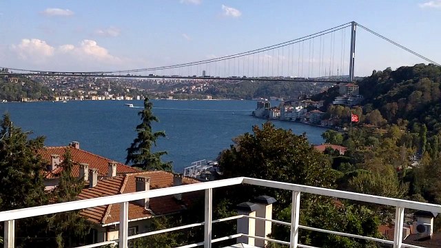 EMİRGAN TERASDAN BOĞAZ MANZARASI