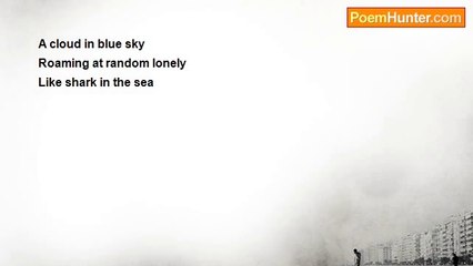 Jyoti Sunit Chaudhary - Haiku: A Cloud