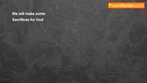 Aldo Kraas - WE WILL MAKE SOME SACRIFICES FOR GOD