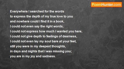 Gert Strydom - Everywhere I searched for the words