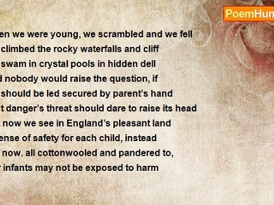 C Richard Miles - When We Ourselves Were Young...