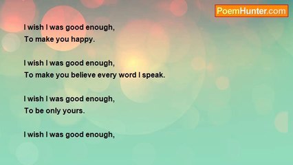 Elizabeth Clement - Good enough