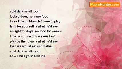 jeannie schmidt - cold dark small room