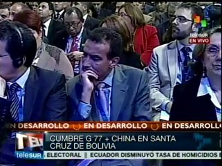 Un centenar de jefes de Estado reunidos en Cumbre G77