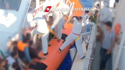 Syrian migrant sea rescue drama