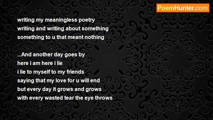 some one - Another Day Goes By