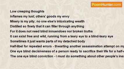 Robert Sheridan - One Eye Blind