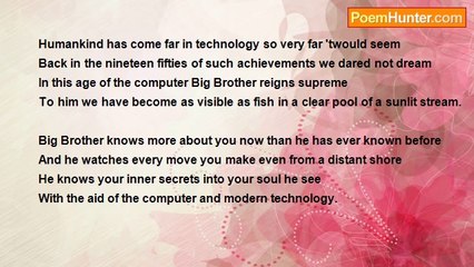 Francis Duggan - Big Brother Knows more About You Now