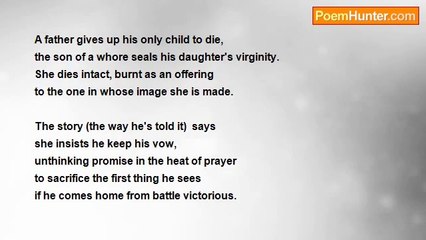 Wild Bill Balding - Jephtha's Daughter