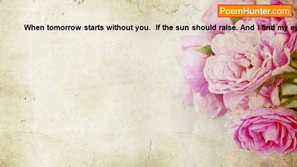 Susie Sunshine - When tommorrow starts without you Part 1