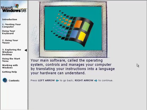 Computer Tutorials from the 90s Interactive Course