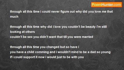 joshua burckhard - just to hear your voice again