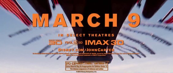 John Carter Fight Scene Clip # 1 - HD 1080p - MNPHQMedia