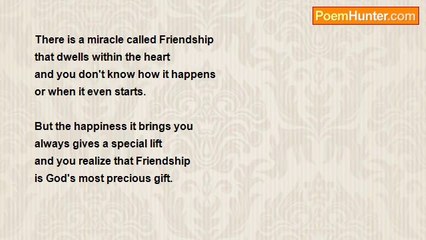 abby garza - The miracle called Friendship