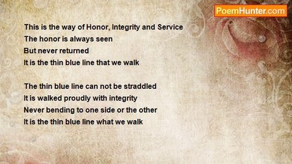 Robin Conley - The Thin Blue Line