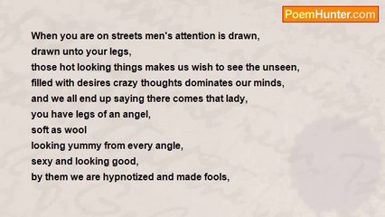 Josef Kaswezi - Did I Mention about your Legs