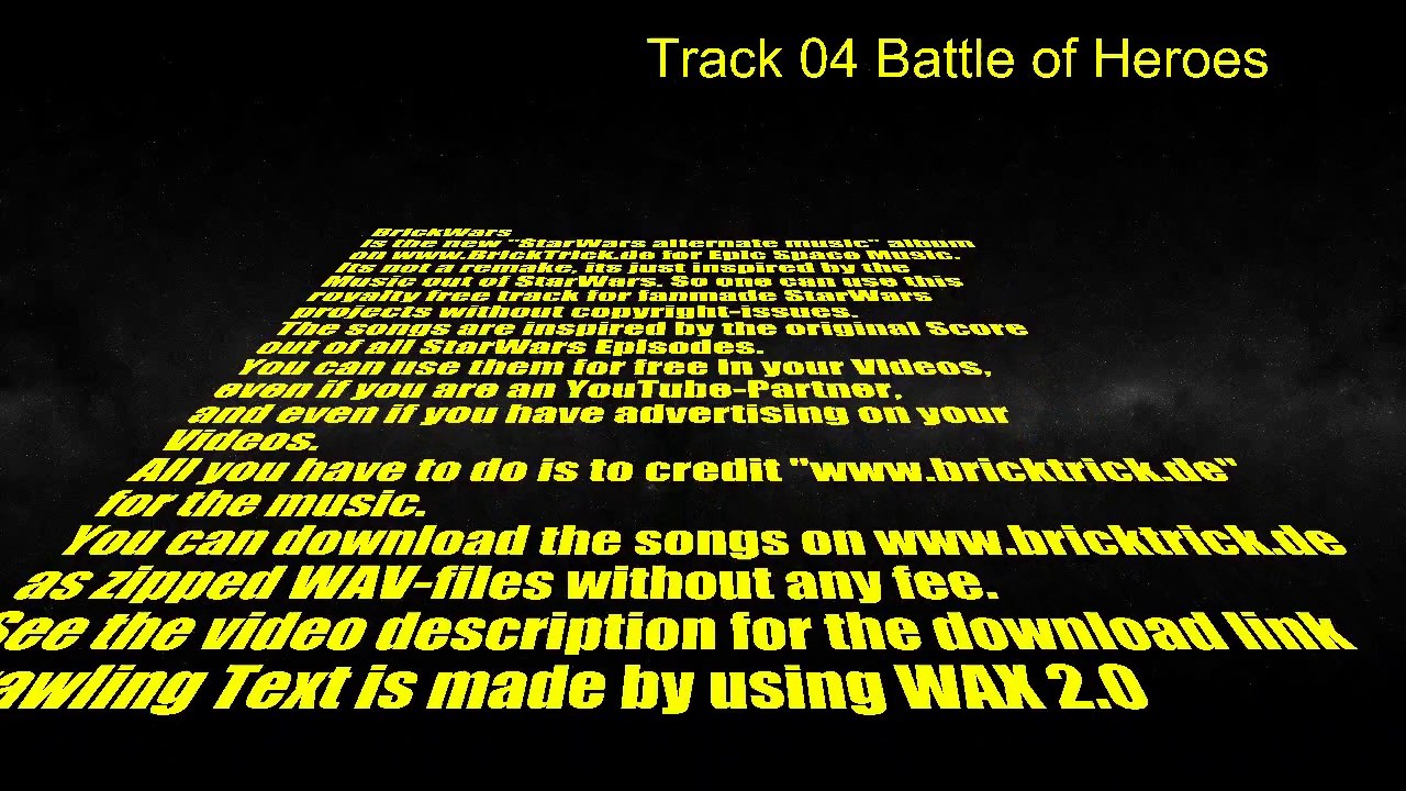 Star Wars alternate music 04: battle of heroes