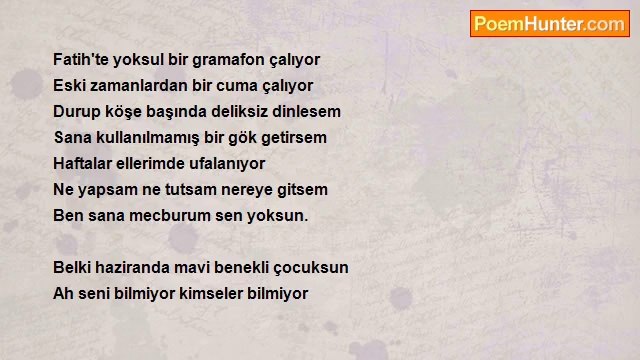 Attila İlhan - Ben Sana Mecburum