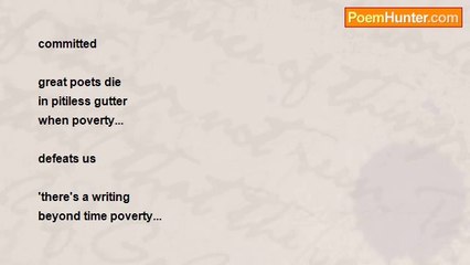 Terence G. Craddock - When Great Poets Die Penniless