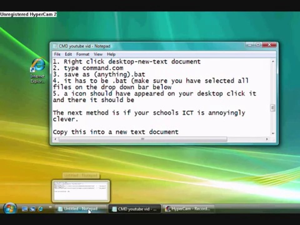 Cool hacks and tricks for a computer