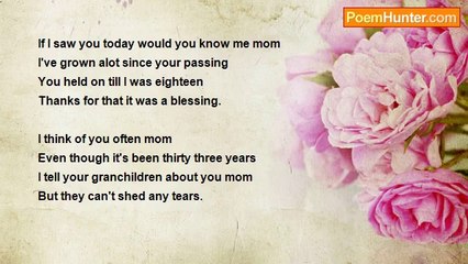 Craig Anderson - Missed Mom