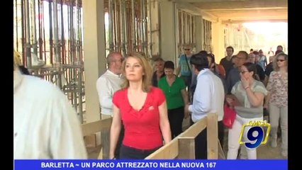 Barletta | Un parco attrezzato nella nuova 167