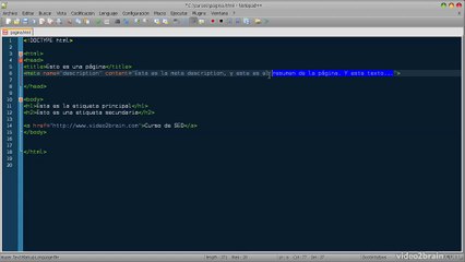 [Tutorial] Meta description (2.3)