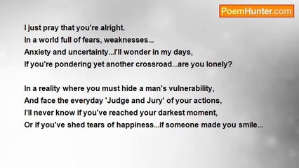 Cathleen Hodgkinson - I Just Pray That You're Alright