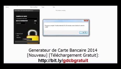 Générateur de Carte Bancaire 2014 [Nouveau] [Téléchargement Gratuit]