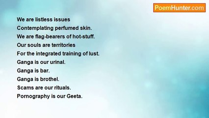 Nilanshu Agarwal - We are listless issues