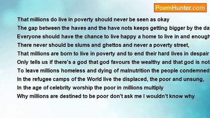 Francis Duggan - That Millions Do Live In Poverty