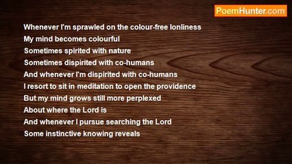 Indira Renganathan - Solitude