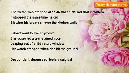 Harry J. Couchon Jr - Suicide Watch