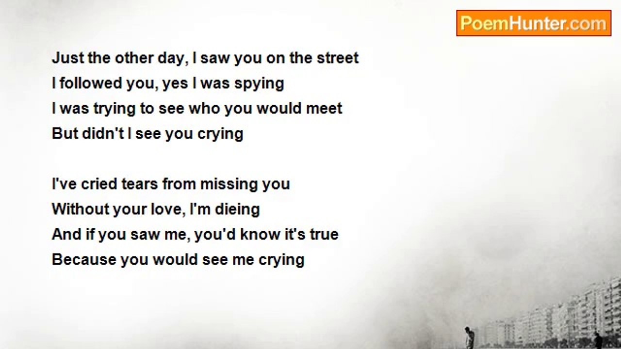 Harry J. Couchon Jr - Didn't I See You Crying