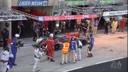 24 Heures du Mans 2014 - panne pour la Ligier #46