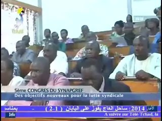 FLASH INFO FRANçAIS DU 15 JUIN 2014 à 10:00 SUR TCHADONLINE