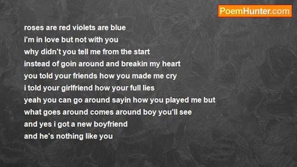 Hayley Foster - I'm In Love But Not With You