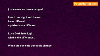 Stacy Bea - When the sun sets