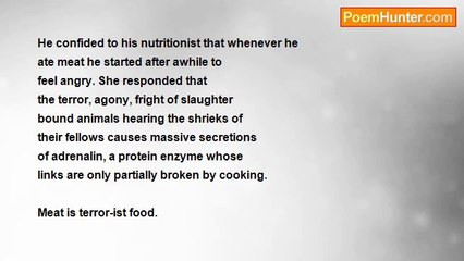 O Anna Niemus - Terror-ist Food