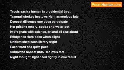 Indira Renganathan - Goddess Saraswathi