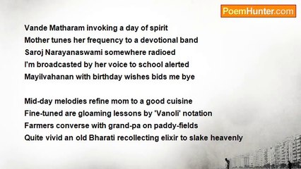 Indira Renganathan - Radio Memories