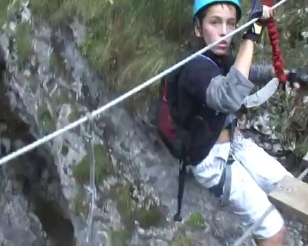 Via ferrata Les Etroits (Another brick in the wall) HD