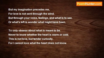 william luo - loving an obsession