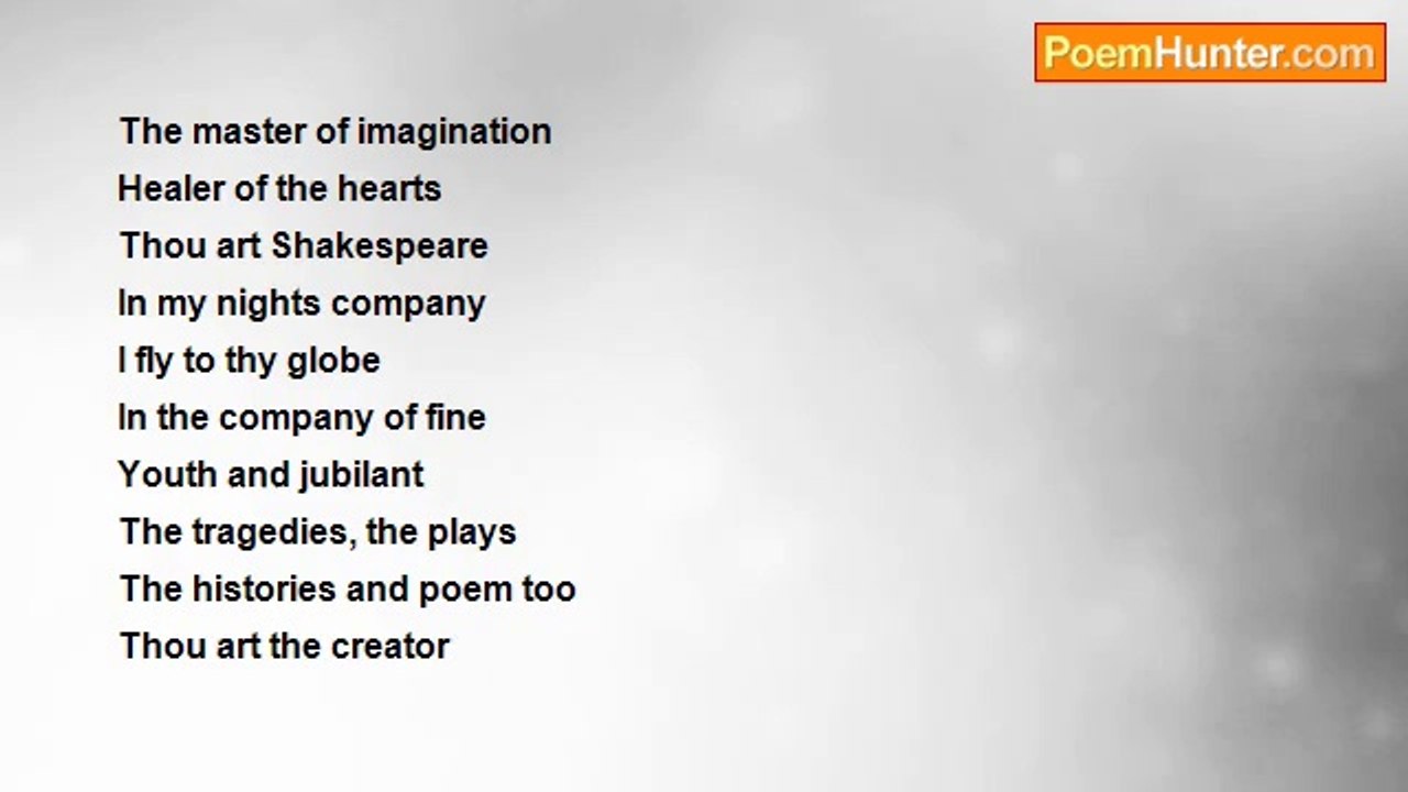 Sadiqullah Khan - Shakespeare Overheard