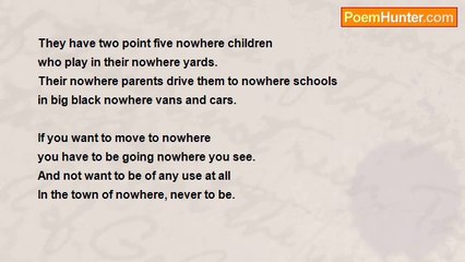 Linda Winchell - 'Nowhere'