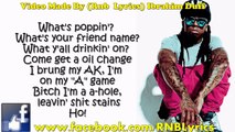 Lil Wayne - Shit Stain (Lyrics / Paroles)