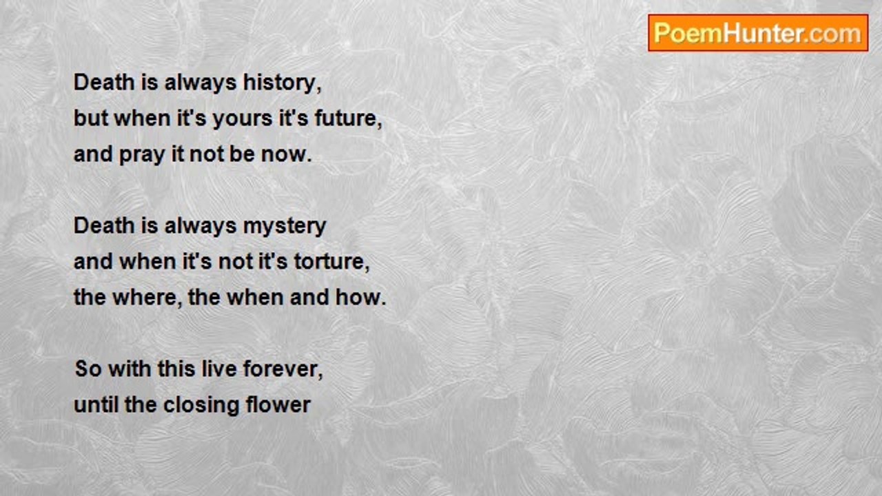 Christopher Fladd - Death in the present