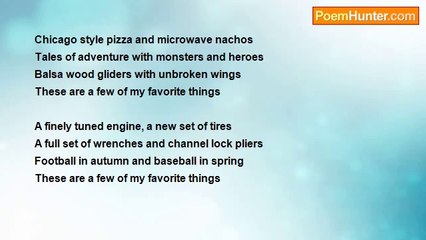 Jeffrey Stultz - My Favorite Things (Manly Version)  for Christmas