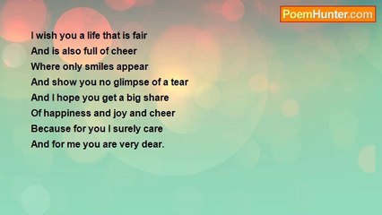 Seema Chowdhury - A Wish For You Dear