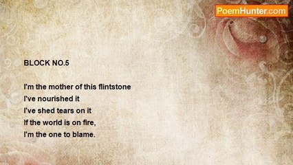 Rosa Jamali - The Flintstone(translated from original Persian to English)